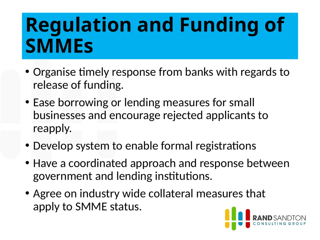 Planning for the Future of Small Businesses in - slide 21 of 33