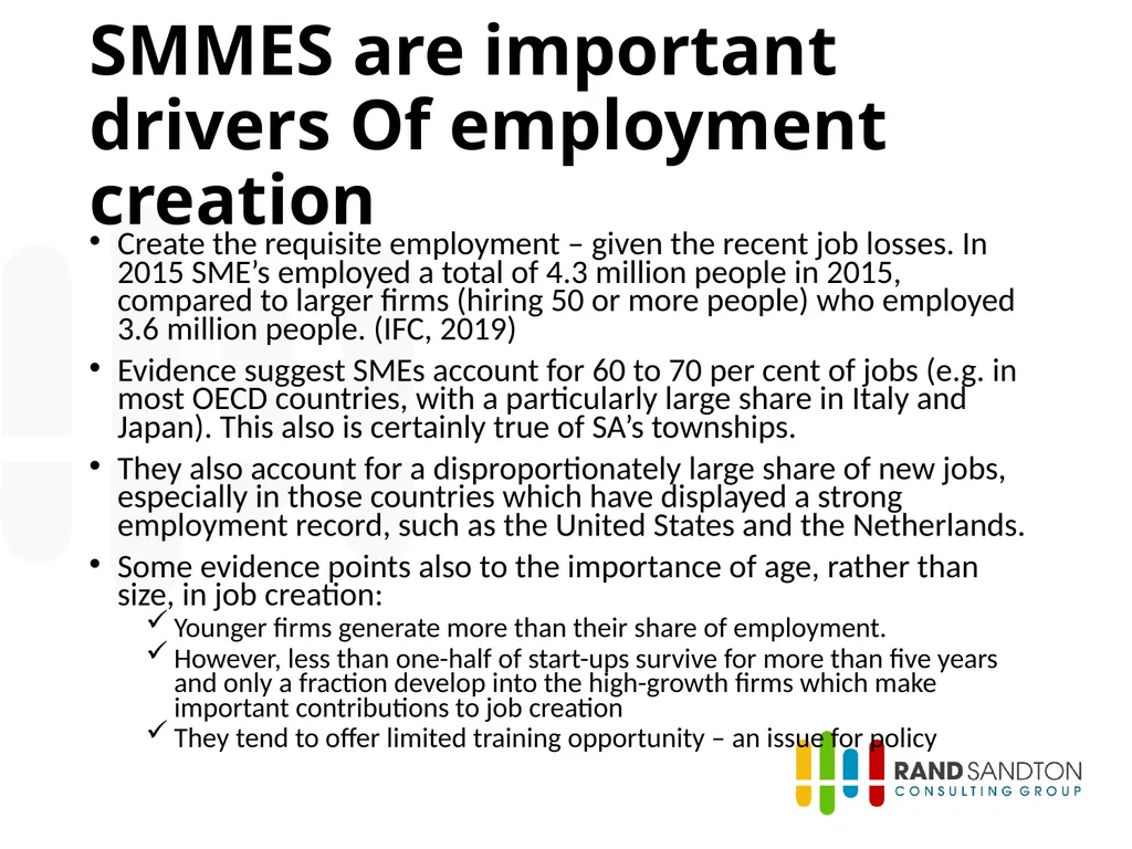 Planning for the Future of Small Businesses in - slide 5 of 33