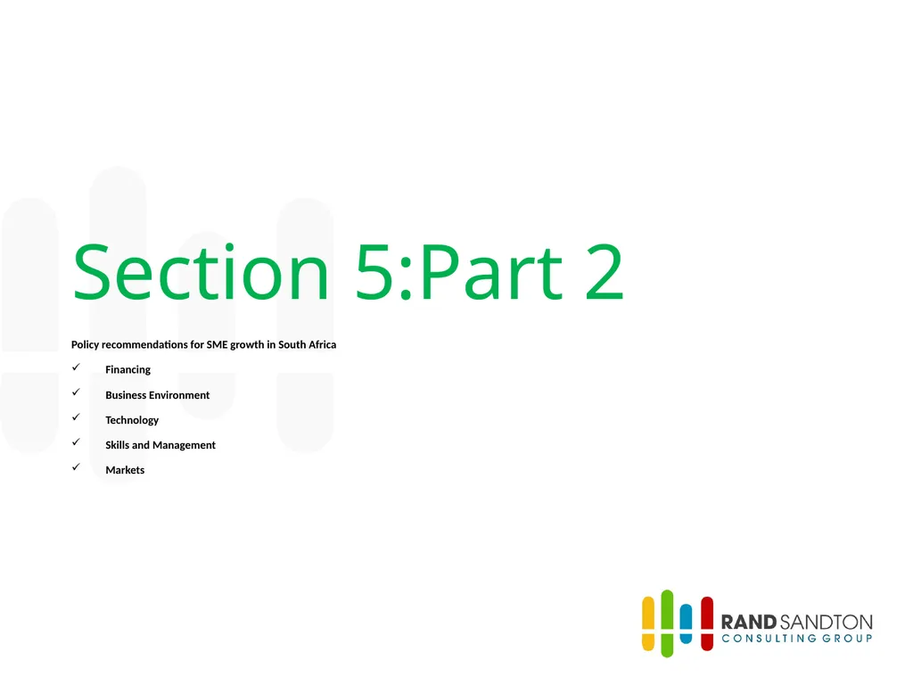 Planning for the Future of Small Businesses in - slide 27 of 33