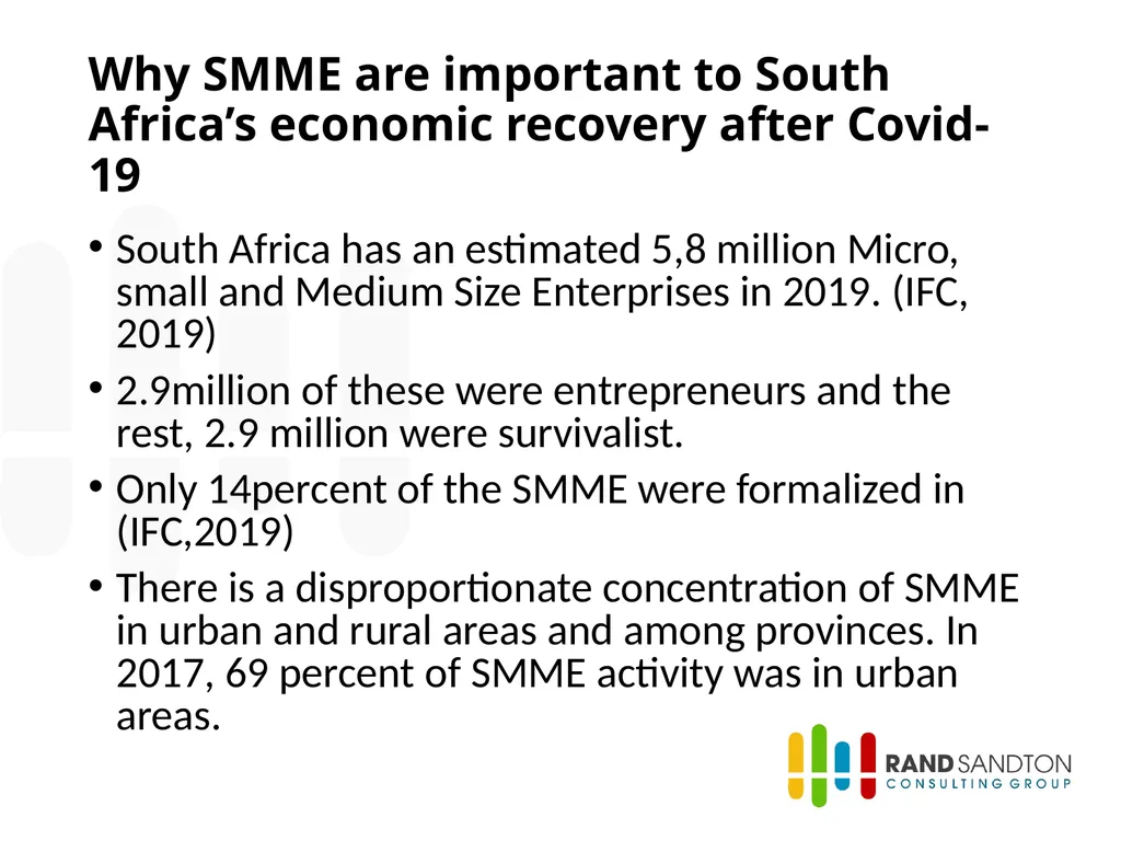 Planning for the Future of Small Businesses in - slide 4 of 33