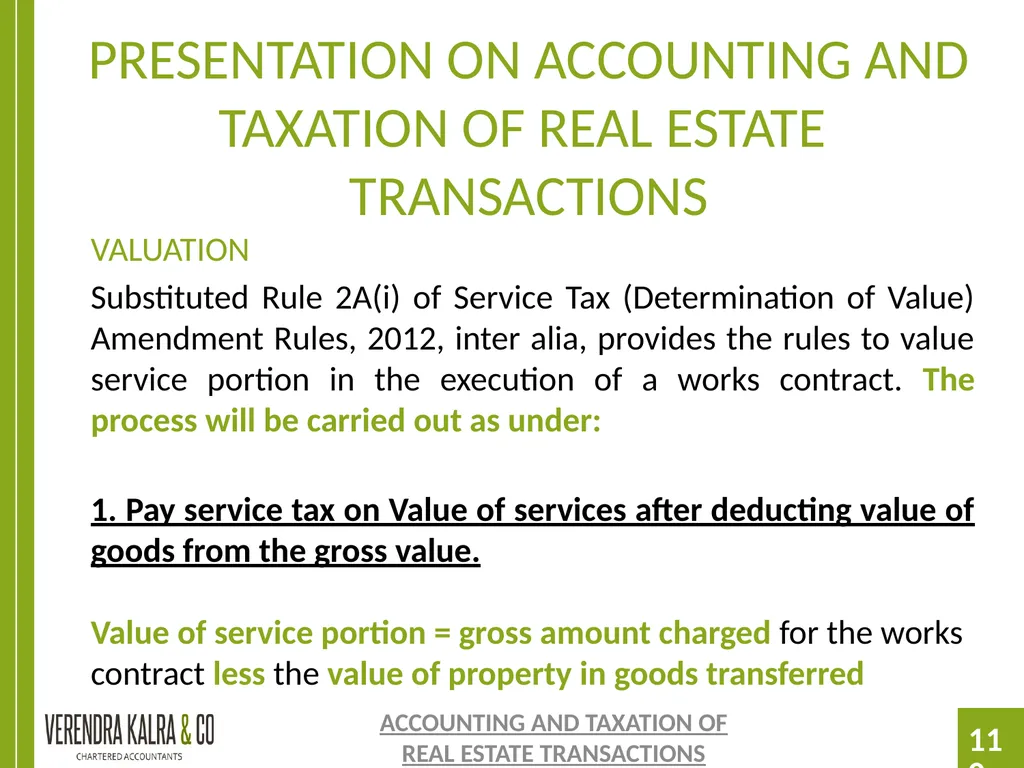 PRESENTATION ON PRESENTATION ON ACCOUNTING AND - slide 110 of 126
