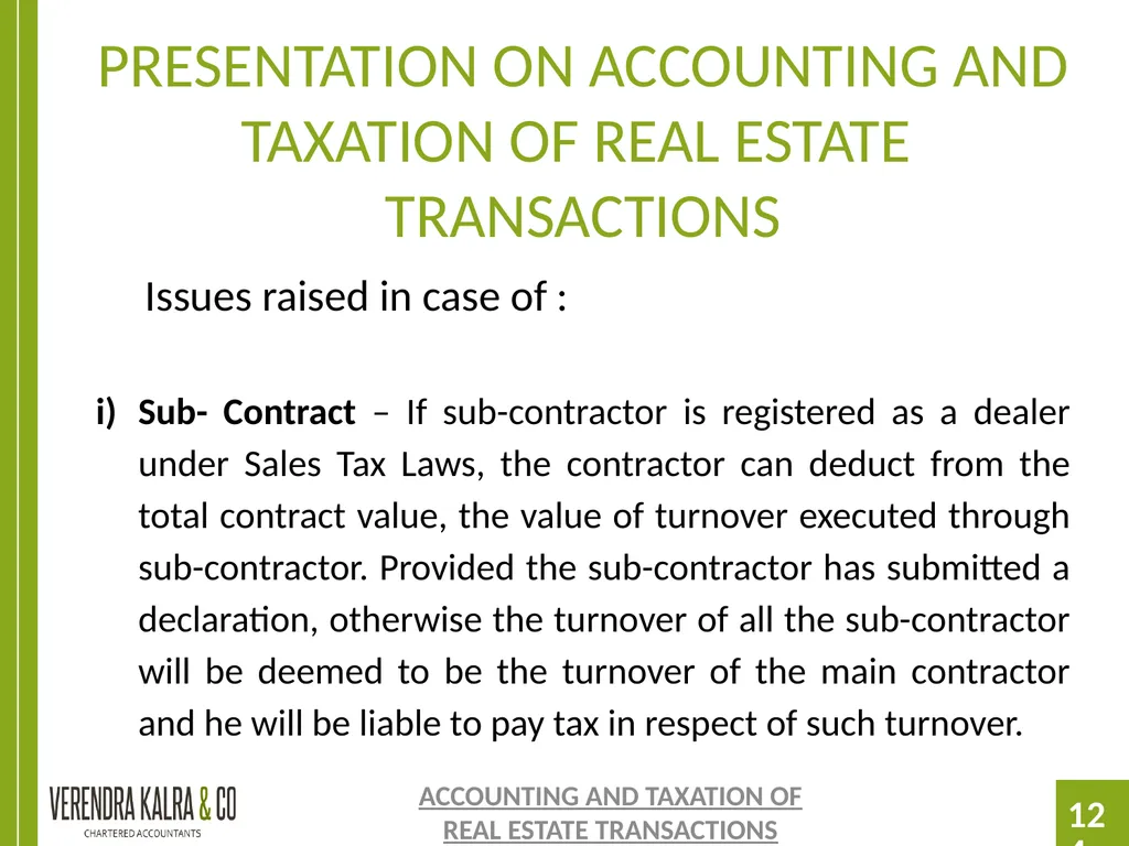 PRESENTATION ON PRESENTATION ON ACCOUNTING AND - slide 124 of 126