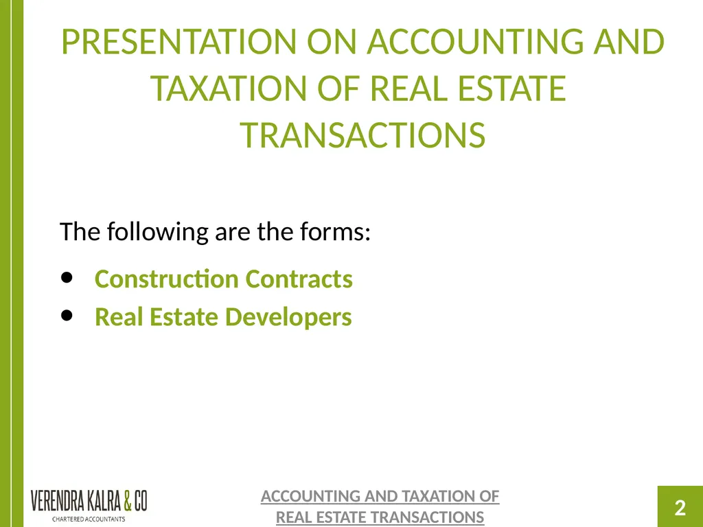 PRESENTATION ON PRESENTATION ON ACCOUNTING AND - slide 2 of 126