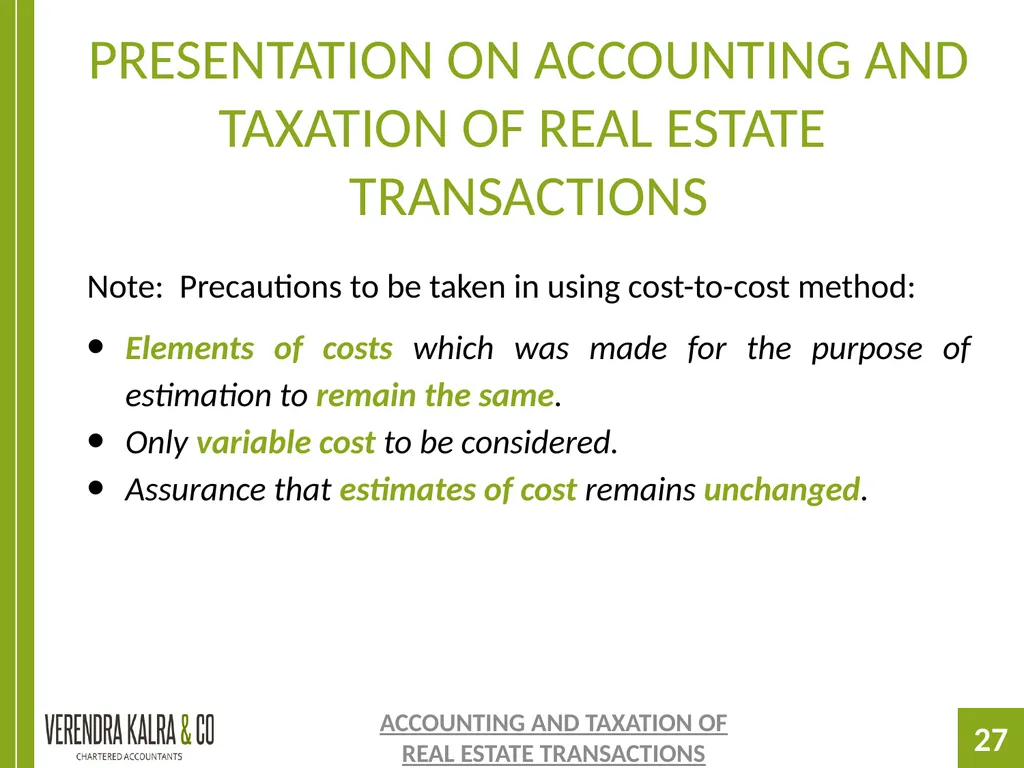 PRESENTATION ON PRESENTATION ON ACCOUNTING AND - slide 27 of 126