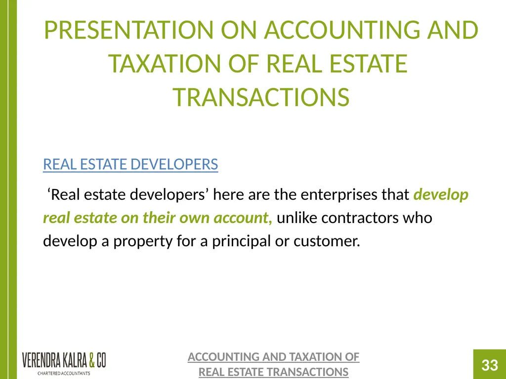 PRESENTATION ON PRESENTATION ON ACCOUNTING AND - slide 33 of 126