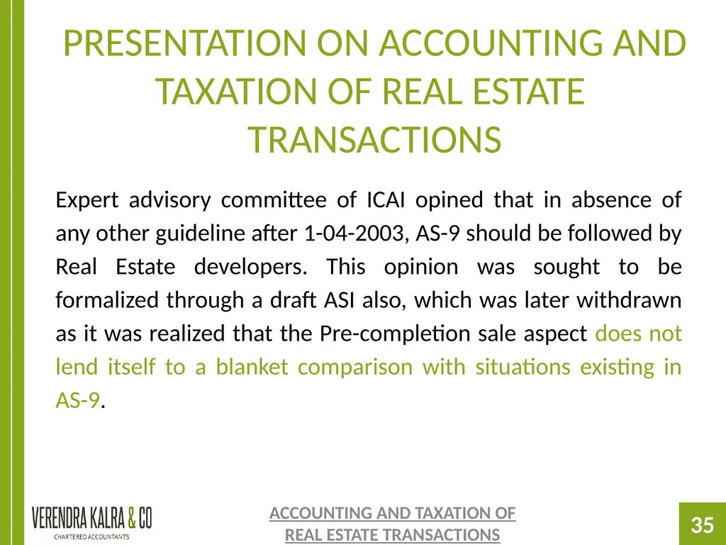 PRESENTATION ON PRESENTATION ON ACCOUNTING AND - slide 35 of 126