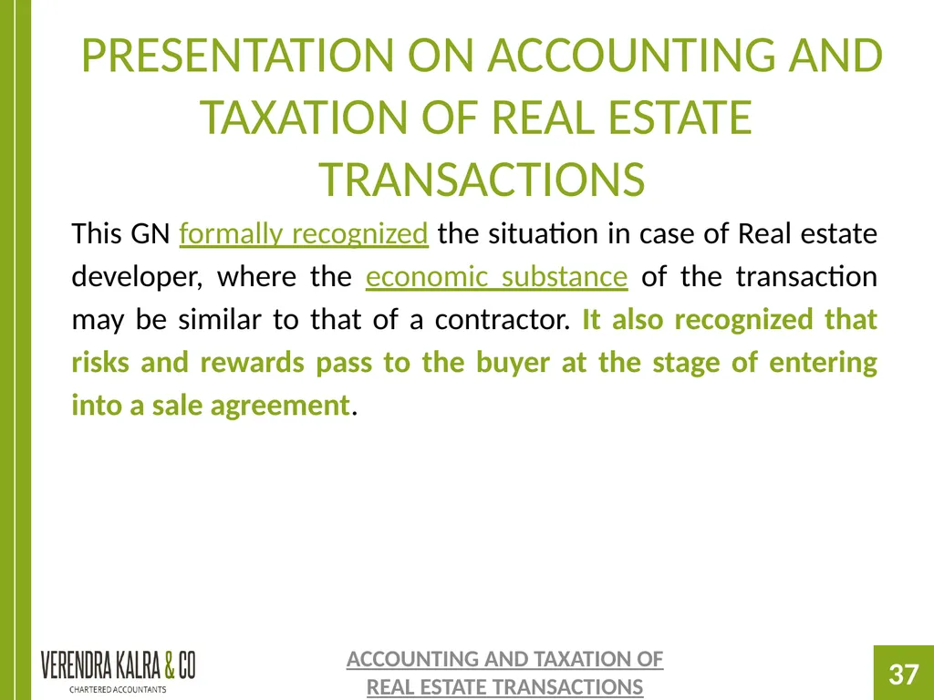 PRESENTATION ON PRESENTATION ON ACCOUNTING AND - slide 37 of 126