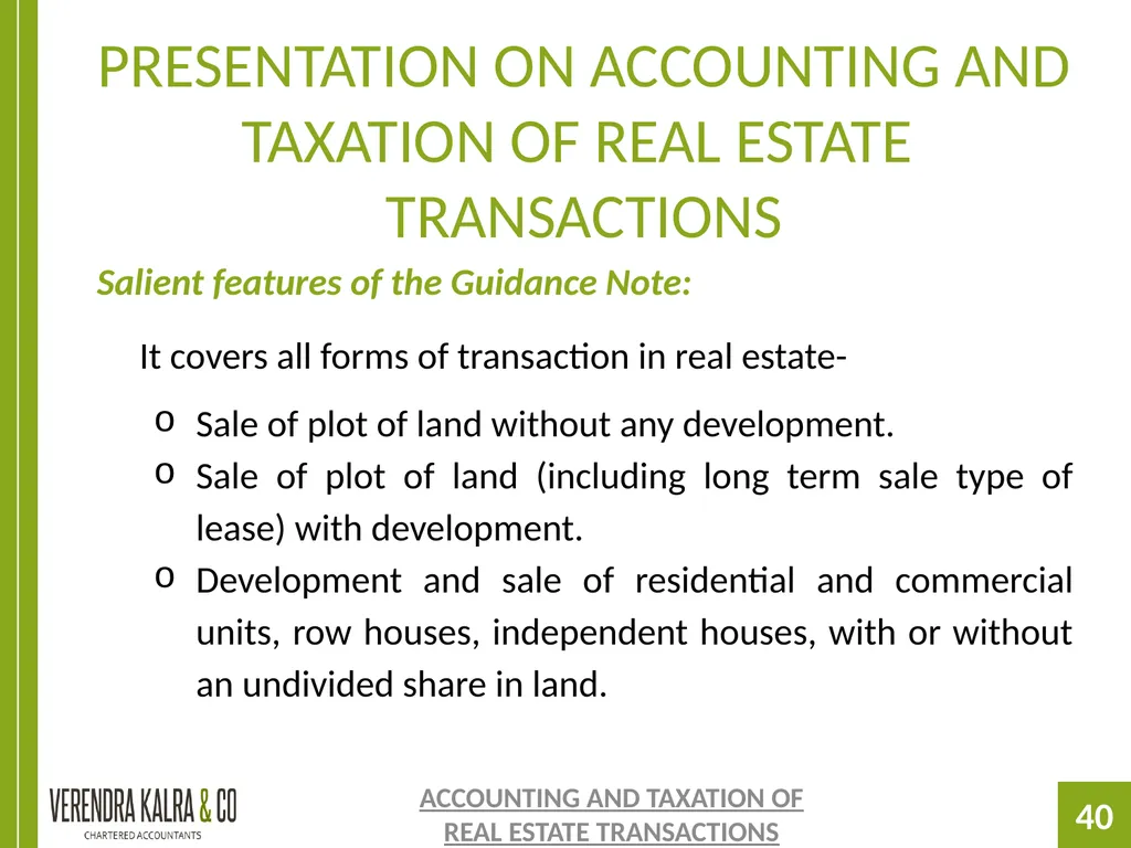 PRESENTATION ON PRESENTATION ON ACCOUNTING AND - slide 40 of 126