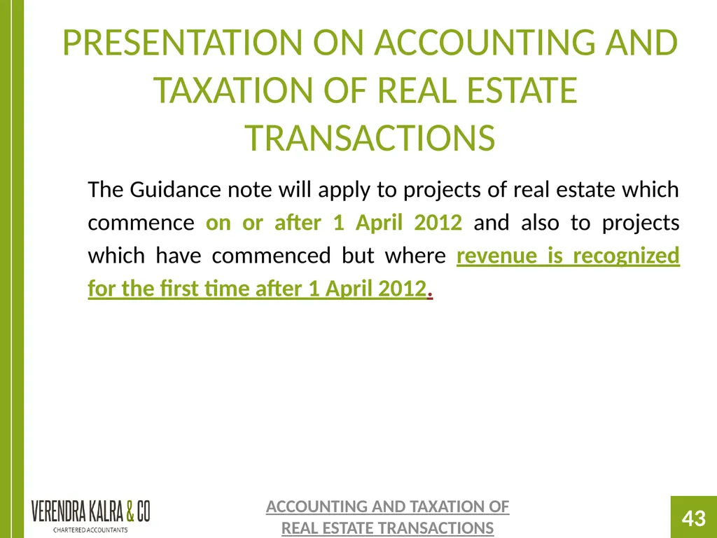 PRESENTATION ON PRESENTATION ON ACCOUNTING AND - slide 43 of 126