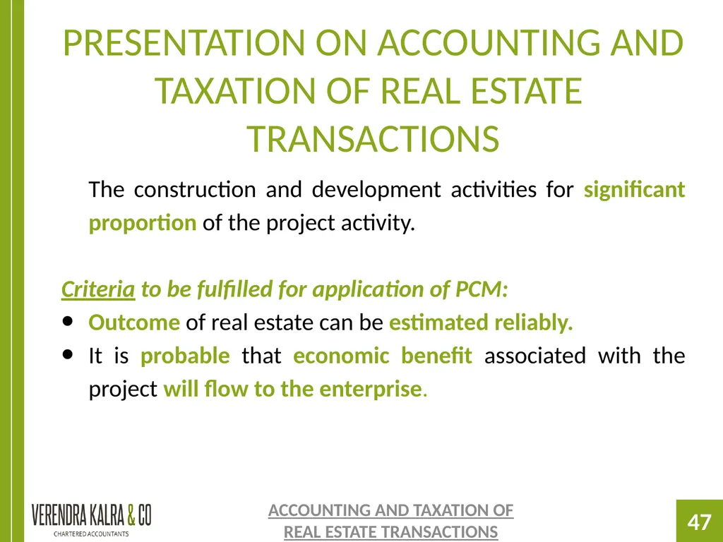 PRESENTATION ON PRESENTATION ON ACCOUNTING AND - slide 47 of 126
