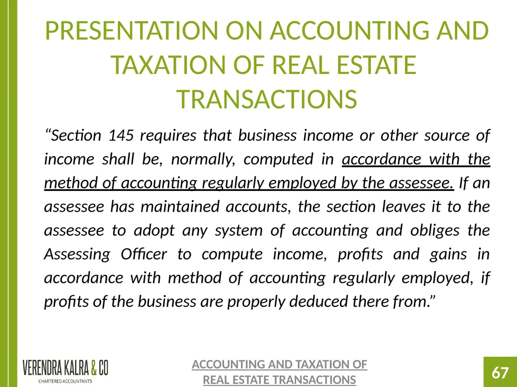 PRESENTATION ON PRESENTATION ON ACCOUNTING AND - slide 67 of 126