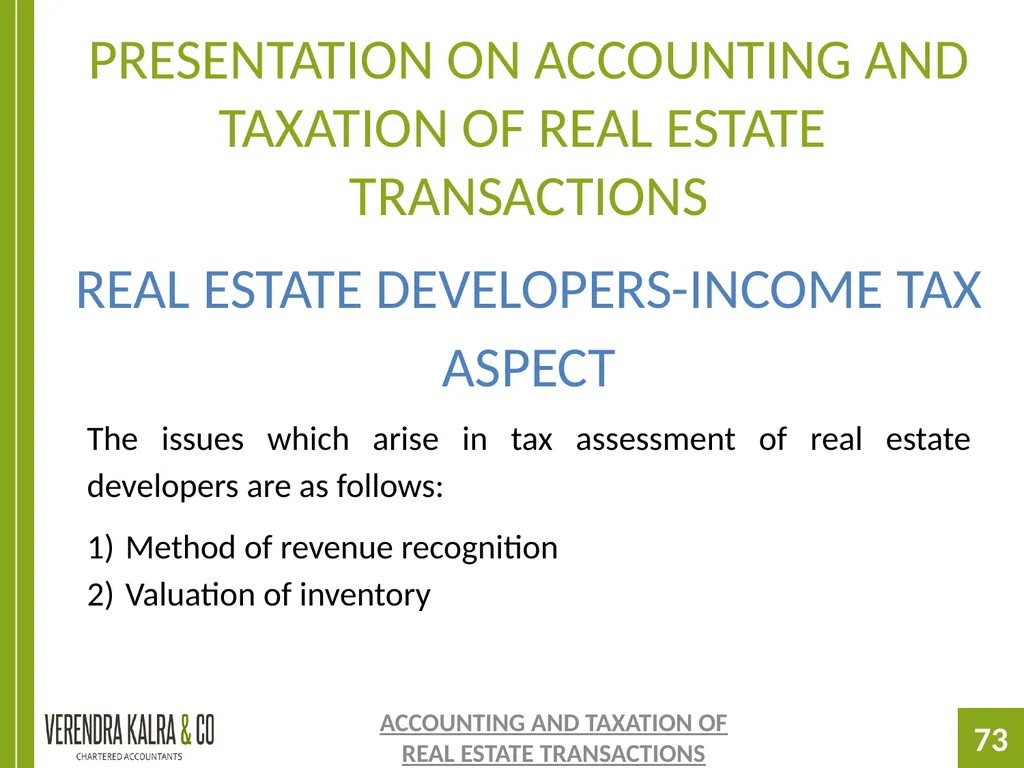 PRESENTATION ON PRESENTATION ON ACCOUNTING AND - slide 73 of 126