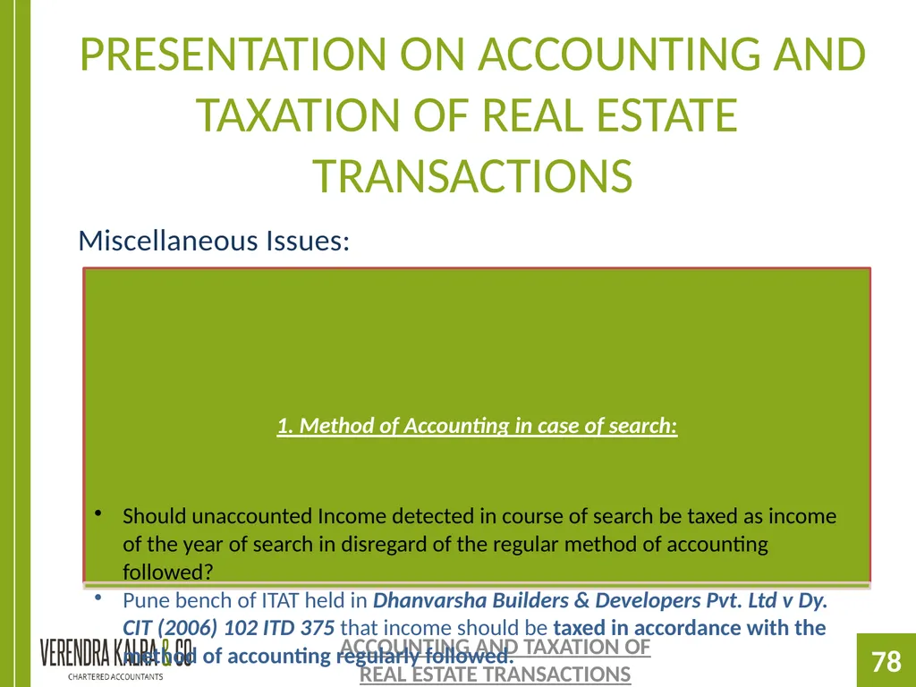 PRESENTATION ON PRESENTATION ON ACCOUNTING AND - slide 78 of 126