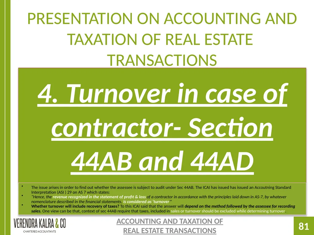 PRESENTATION ON PRESENTATION ON ACCOUNTING AND - slide 81 of 126