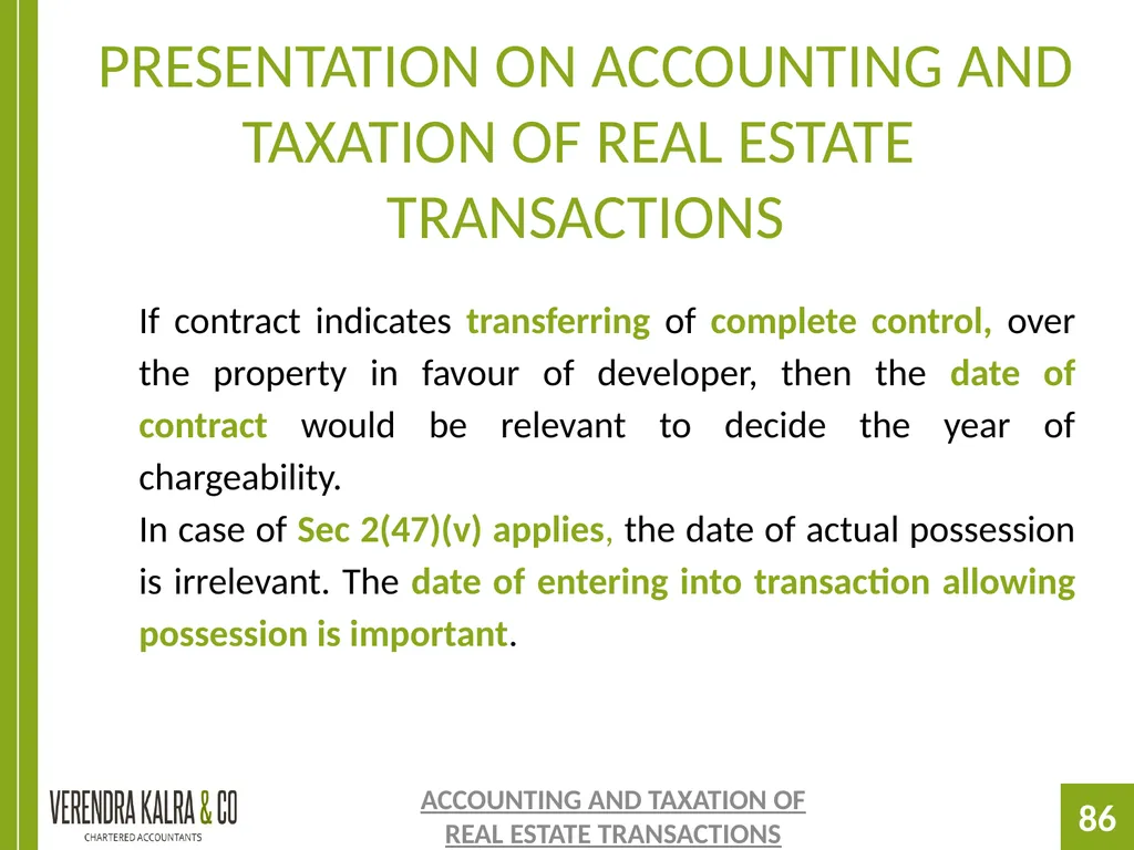 PRESENTATION ON PRESENTATION ON ACCOUNTING AND - slide 86 of 126