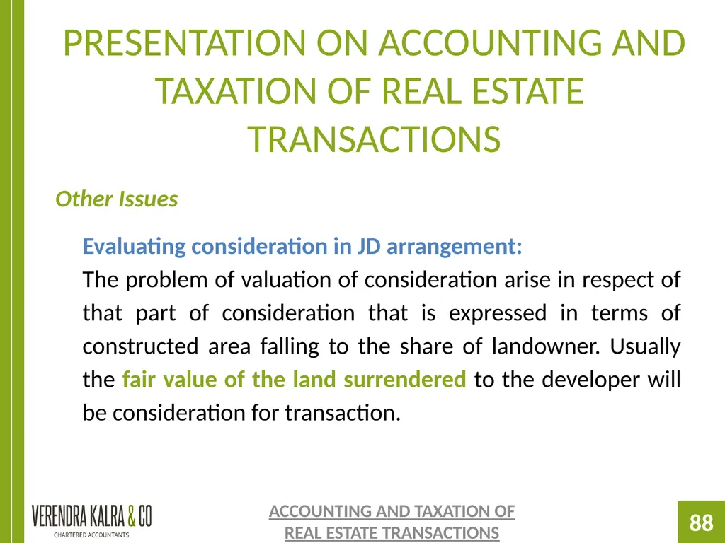 PRESENTATION ON PRESENTATION ON ACCOUNTING AND - slide 88 of 126