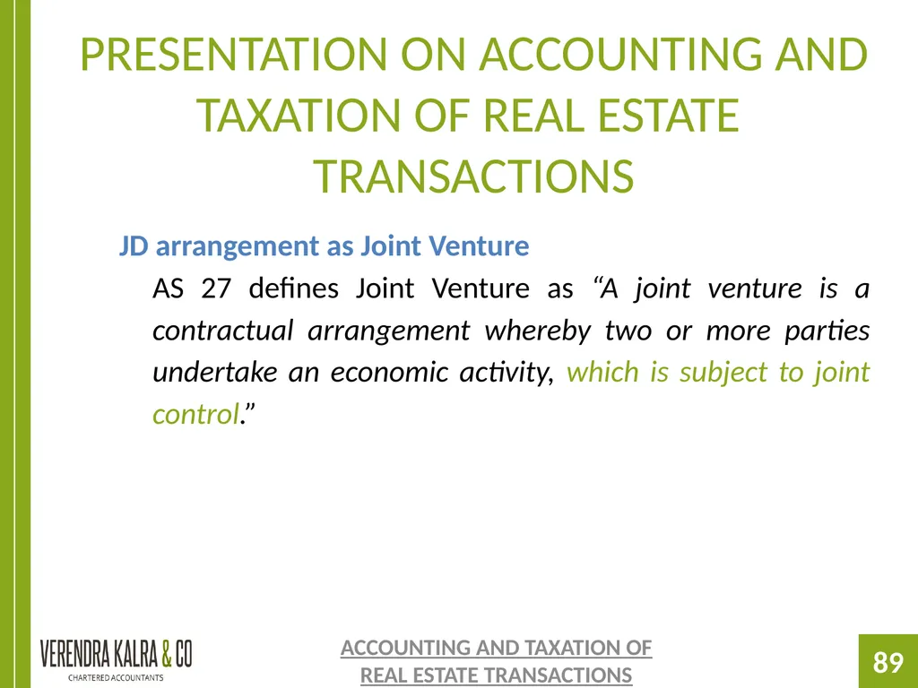 PRESENTATION ON PRESENTATION ON ACCOUNTING AND - slide 89 of 126