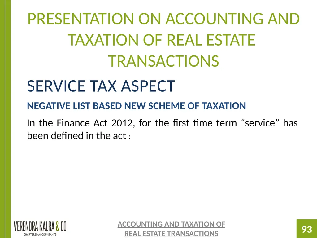 PRESENTATION ON PRESENTATION ON ACCOUNTING AND - slide 93 of 126