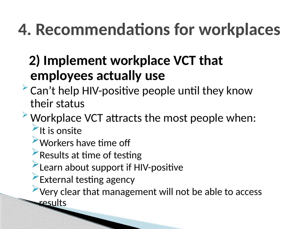 AIDS amongst workers: What special factors - slide 17 of 29