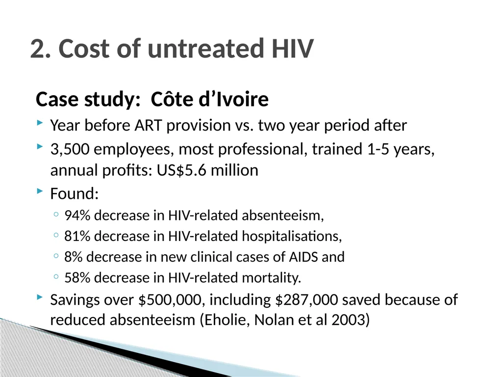 AIDS amongst workers: What special factors - slide 10 of 29