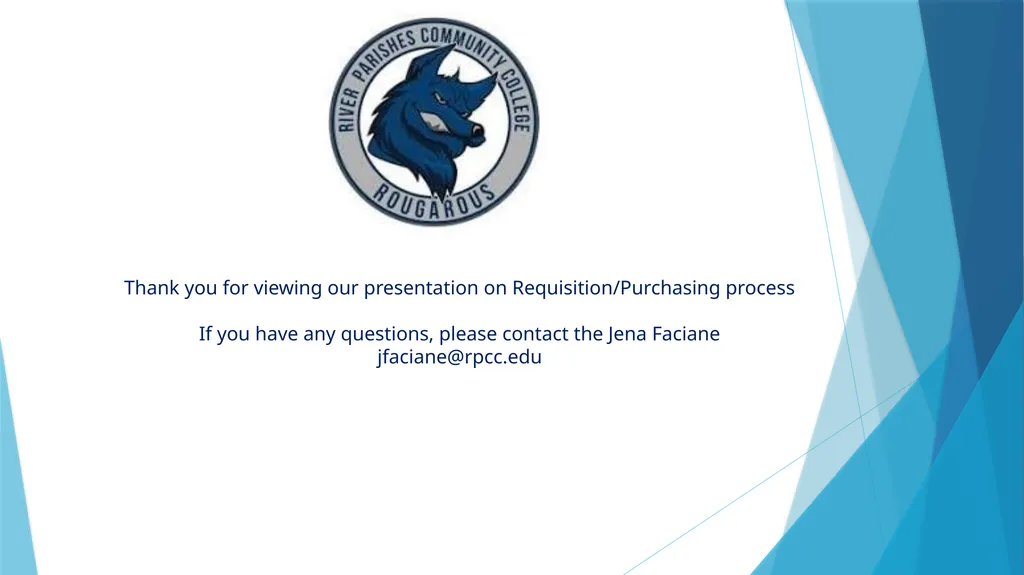 REQUISITION/PURCHASING PROCESS June 07, 2023 - slide 22 of 22