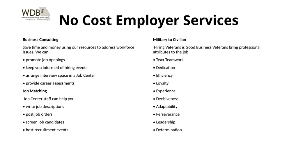 Workforce Development Board of Western Missouri, - slide 10 of 13