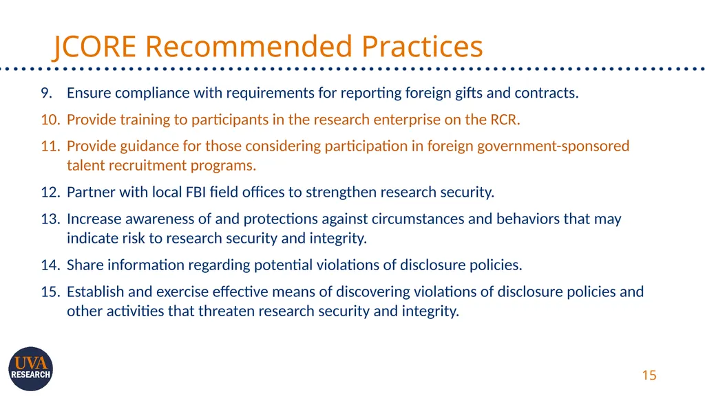 March 18, 2021 Expanded Federal Disclosure - slide 15 of 16