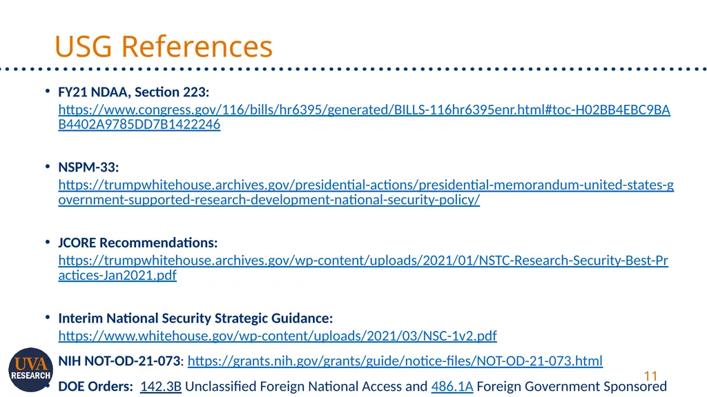 March 18, 2021 Expanded Federal Disclosure - slide 11 of 16