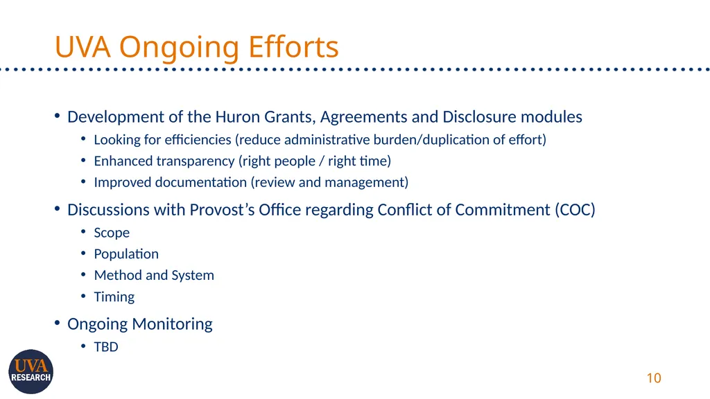 March 18, 2021 Expanded Federal Disclosure - slide 10 of 16