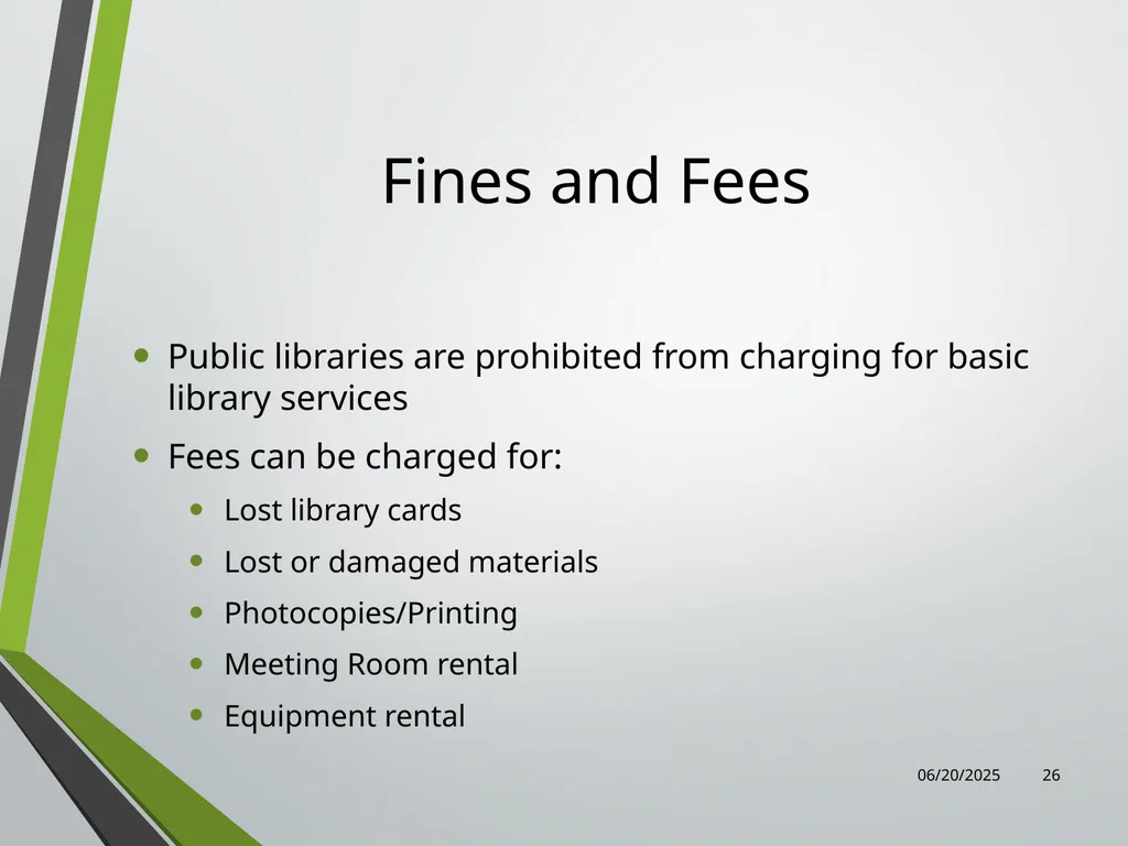 Library Director Orientation John Thompson, System - slide 26 of 96