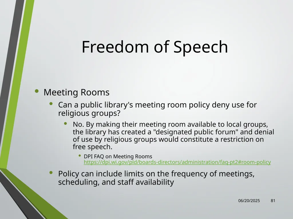 Library Director Orientation John Thompson, System - slide 81 of 96