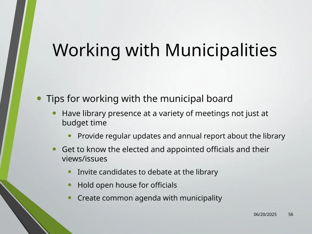 Library Director Orientation John Thompson, System - slide 56 of 96