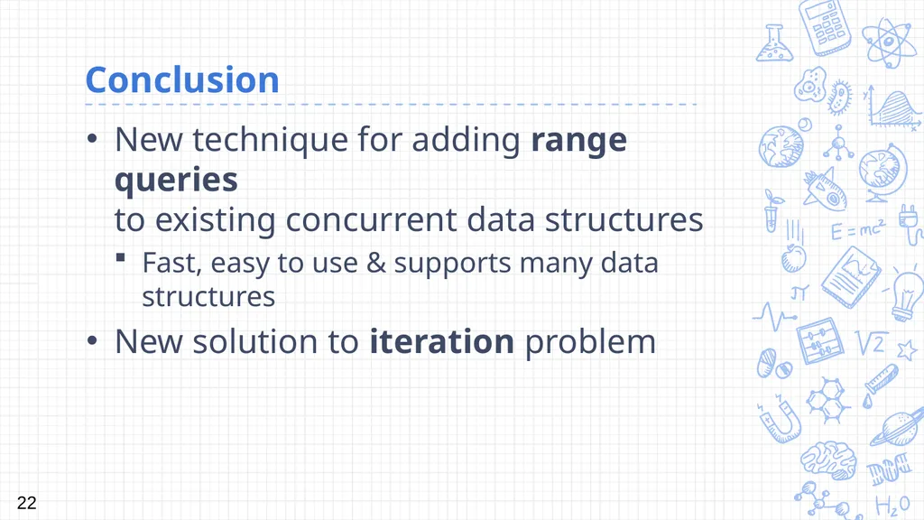 Harnessing epoch-based reclamation for efficient - slide 22 of 22