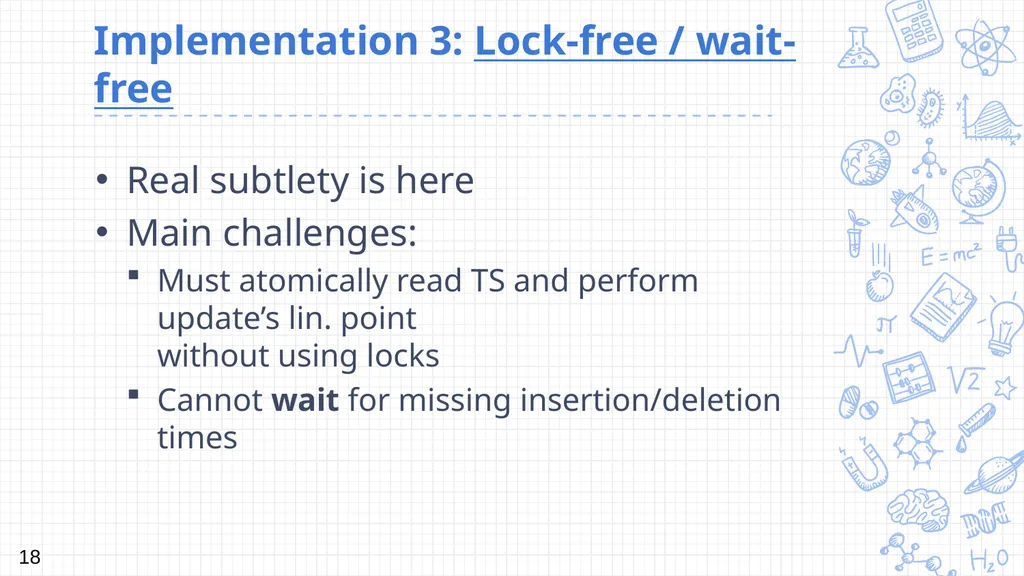 Harnessing epoch-based reclamation for efficient - slide 18 of 22