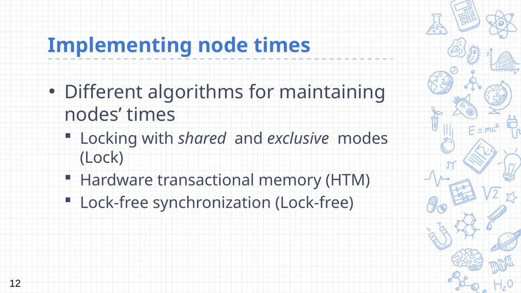 Harnessing epoch-based reclamation for efficient - slide 12 of 22