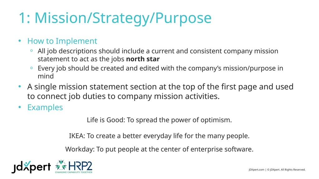 5 Critical Job Description Elements For Your New - slide 7 of 23