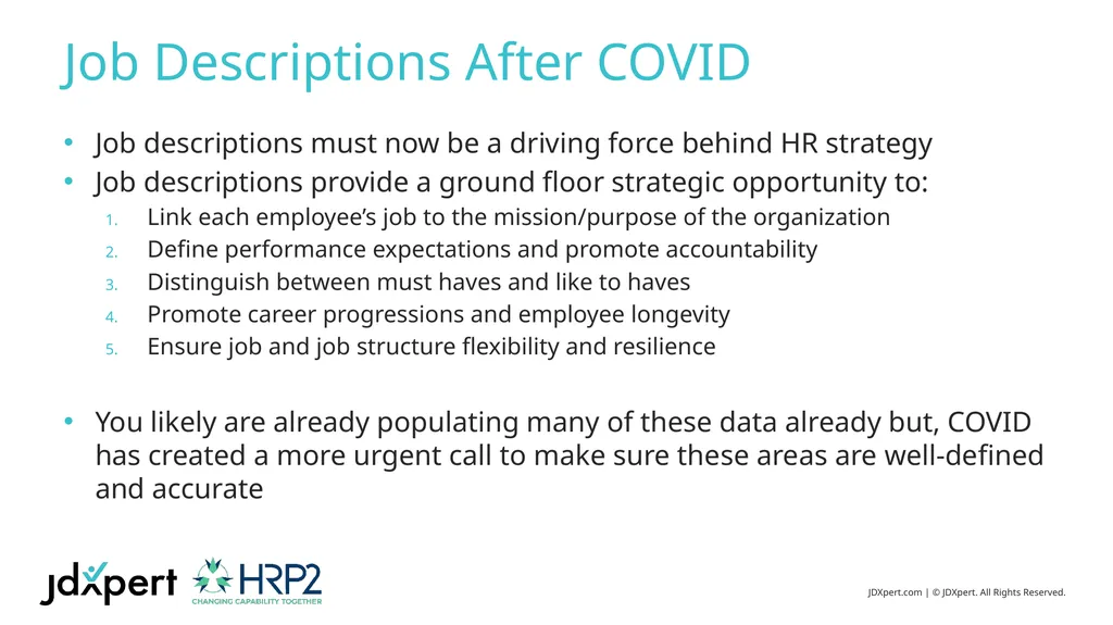 5 Critical Job Description Elements For Your New - slide 5 of 23