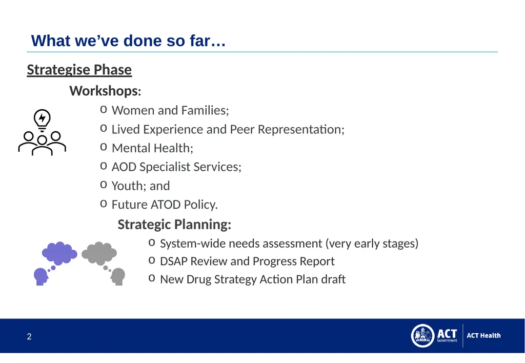 ACTHD ATOD Commissioning Processes, contracts and - slide 2 of 8