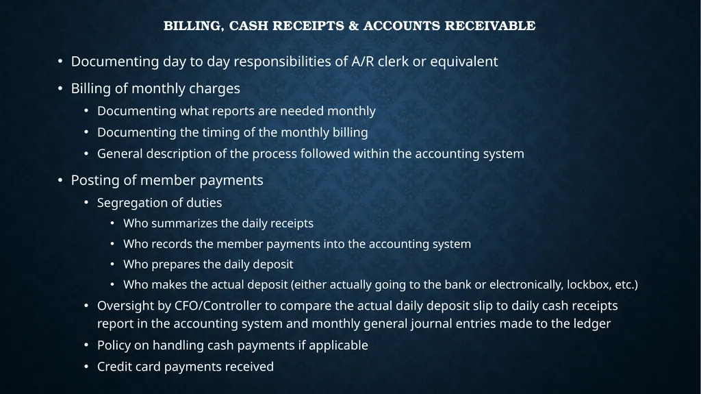 Preparing An Accounting Procedures Manual By John - slide 11 of 26