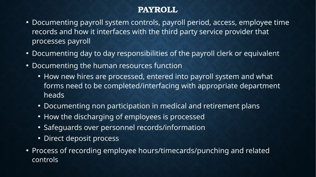 Preparing An Accounting Procedures Manual By John - slide 13 of 26