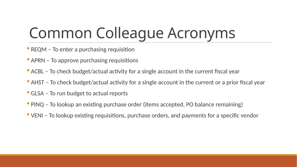 General Ledger Training Cloud Ellucian Colleague - slide 4 of 46