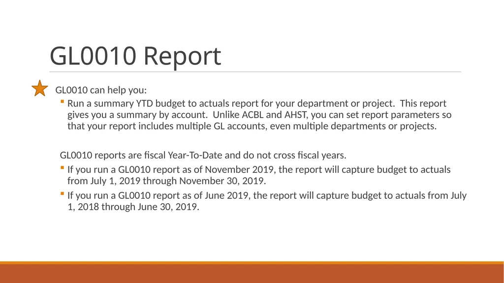 General Ledger Training Cloud Ellucian Colleague - slide 18 of 46