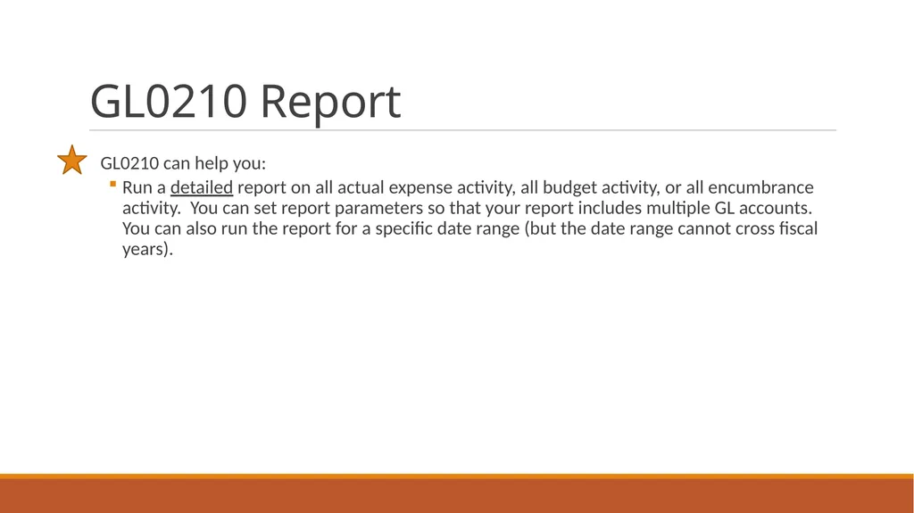 General Ledger Training Cloud Ellucian Colleague - slide 26 of 46