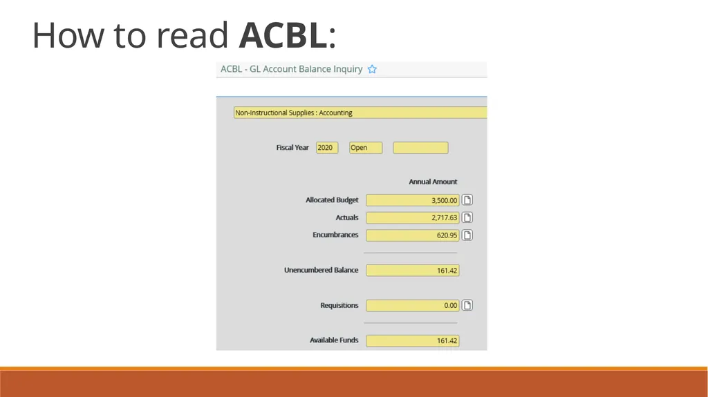 General Ledger Training Cloud Ellucian Colleague - slide 12 of 46