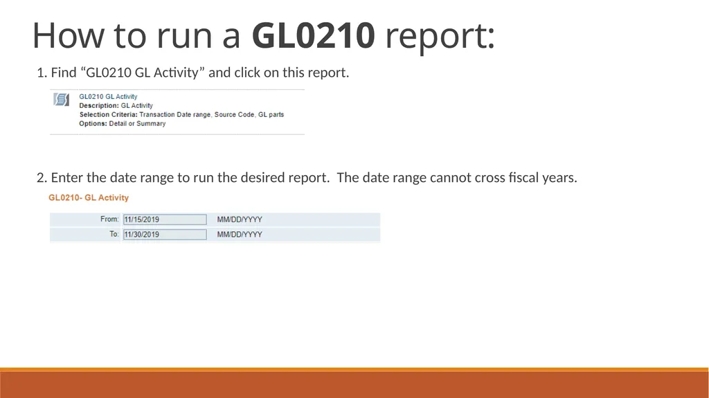 General Ledger Training Cloud Ellucian Colleague - slide 27 of 46