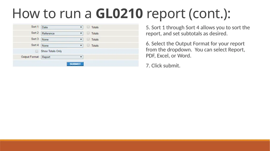 General Ledger Training Cloud Ellucian Colleague - slide 31 of 46