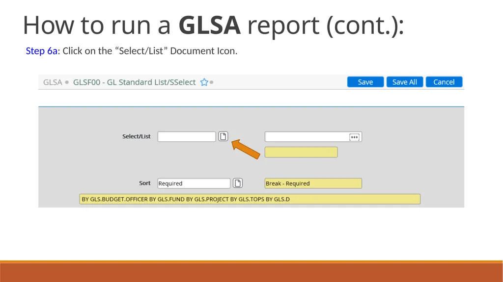 General Ledger Training Cloud Ellucian Colleague - slide 39 of 46