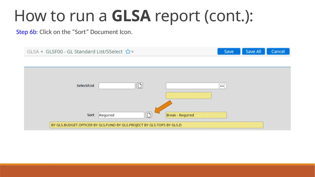 General Ledger Training Cloud Ellucian Colleague - slide 41 of 46