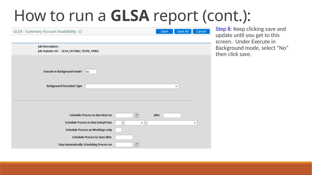 General Ledger Training Cloud Ellucian Colleague - slide 44 of 46