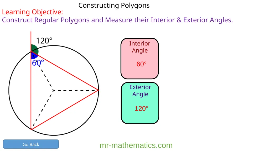 Recapping: Properties of shapes Organise these - slide 6 of 10